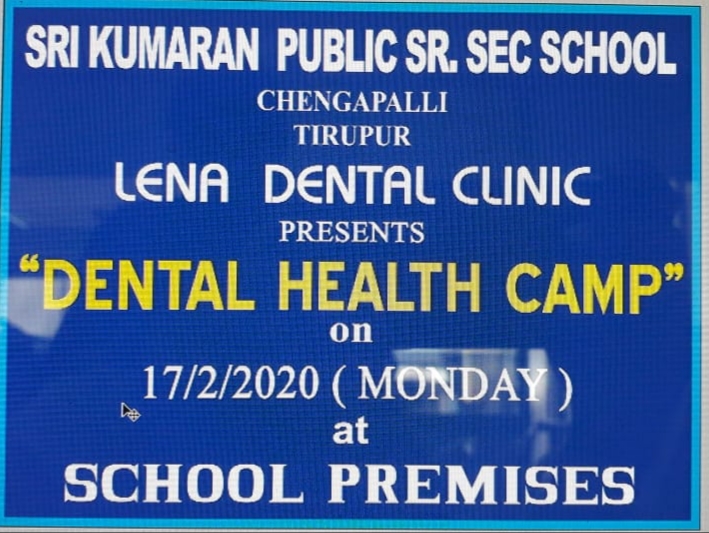 DENTAL HEALTH CAMP